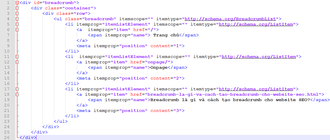 Breadcrumb là gì và cách tạo breadcrumb cho website SEO?