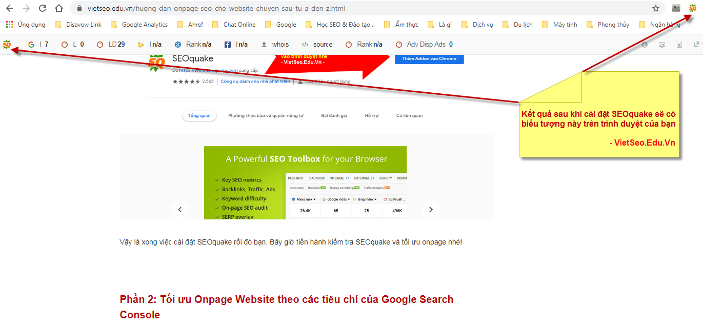 Hướng dẫn Onpage SEO cho Website chuyên sâu từ A đến Z