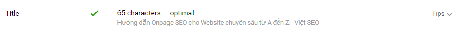 Hướng dẫn Onpage SEO cho Website chuyên sâu từ A đến Z